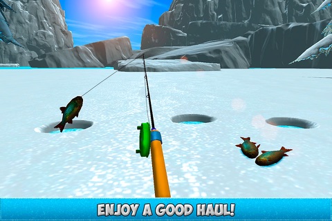 Ice Winter Fishing 3D Full screenshot 4