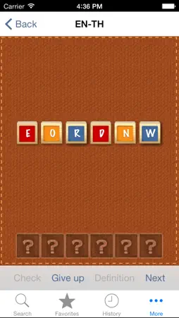 Thai<>English Dictionary screenshot 5