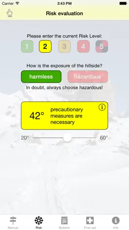 Game screenshot Avalanche Risk Free apk