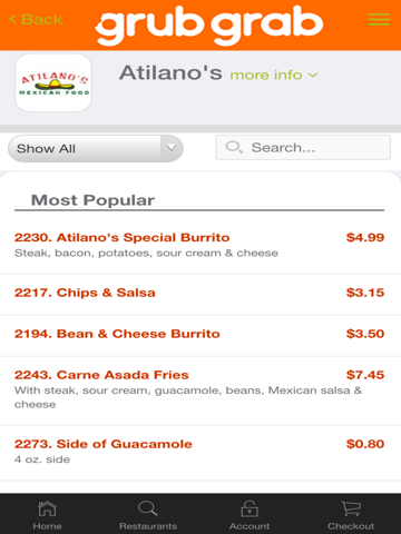 Screenshot #6 pour GrubGrab Restaurant Delivery Service
