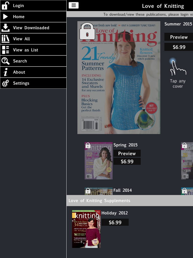 Love of Knitting Magazine screenshot 5