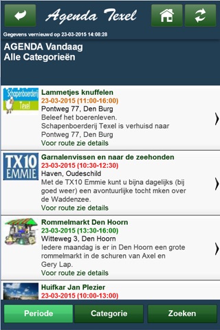 Agenda Texel screenshot 2