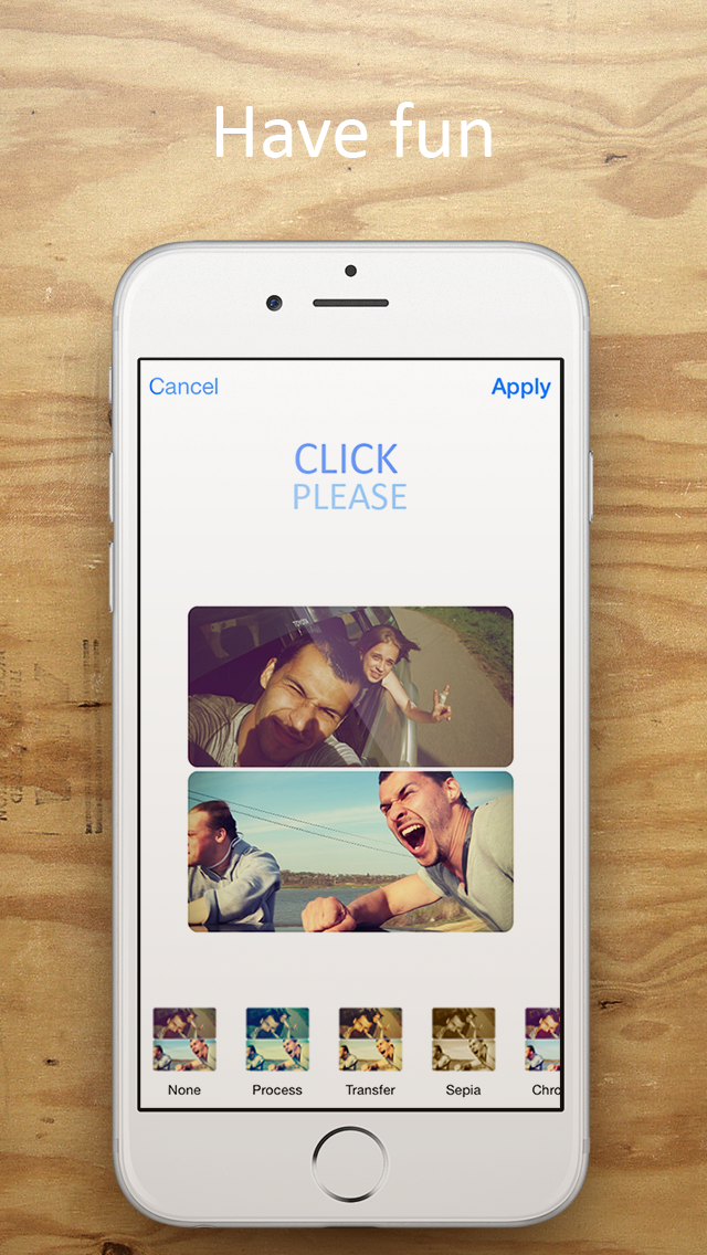 Photo 1+3 - Take a pic, apply filters, have fun! screenshot 4