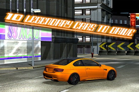 3D Drift Car Parking - Sports Car City Racing and Drifting Championship Simulator : Free Arcade Game screenshot 4