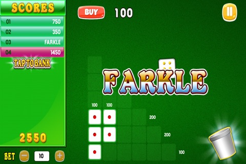 A Farkle Dice Game screenshot 3