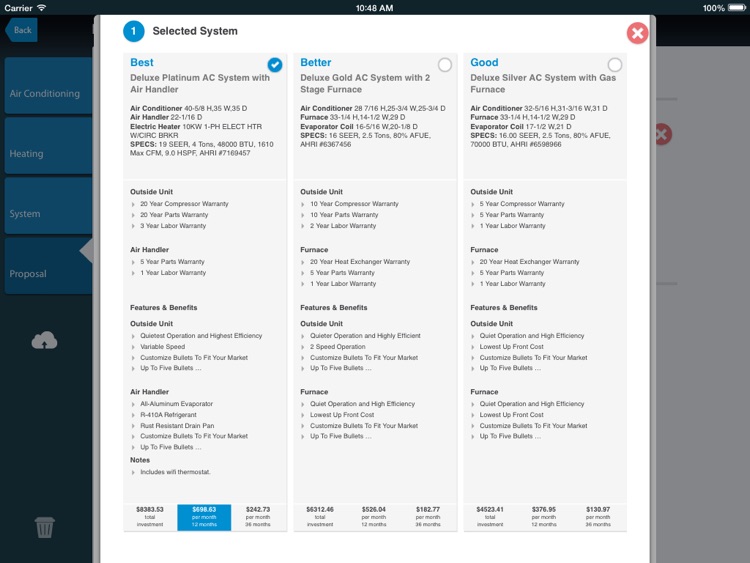 HVAC Proposal Builder Pro