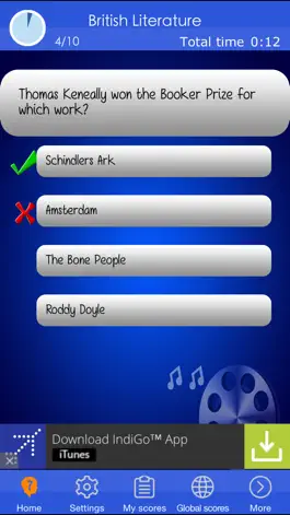 Game screenshot Arts Master Quiz - Movies, Music, Arts and Literature Trivia hack