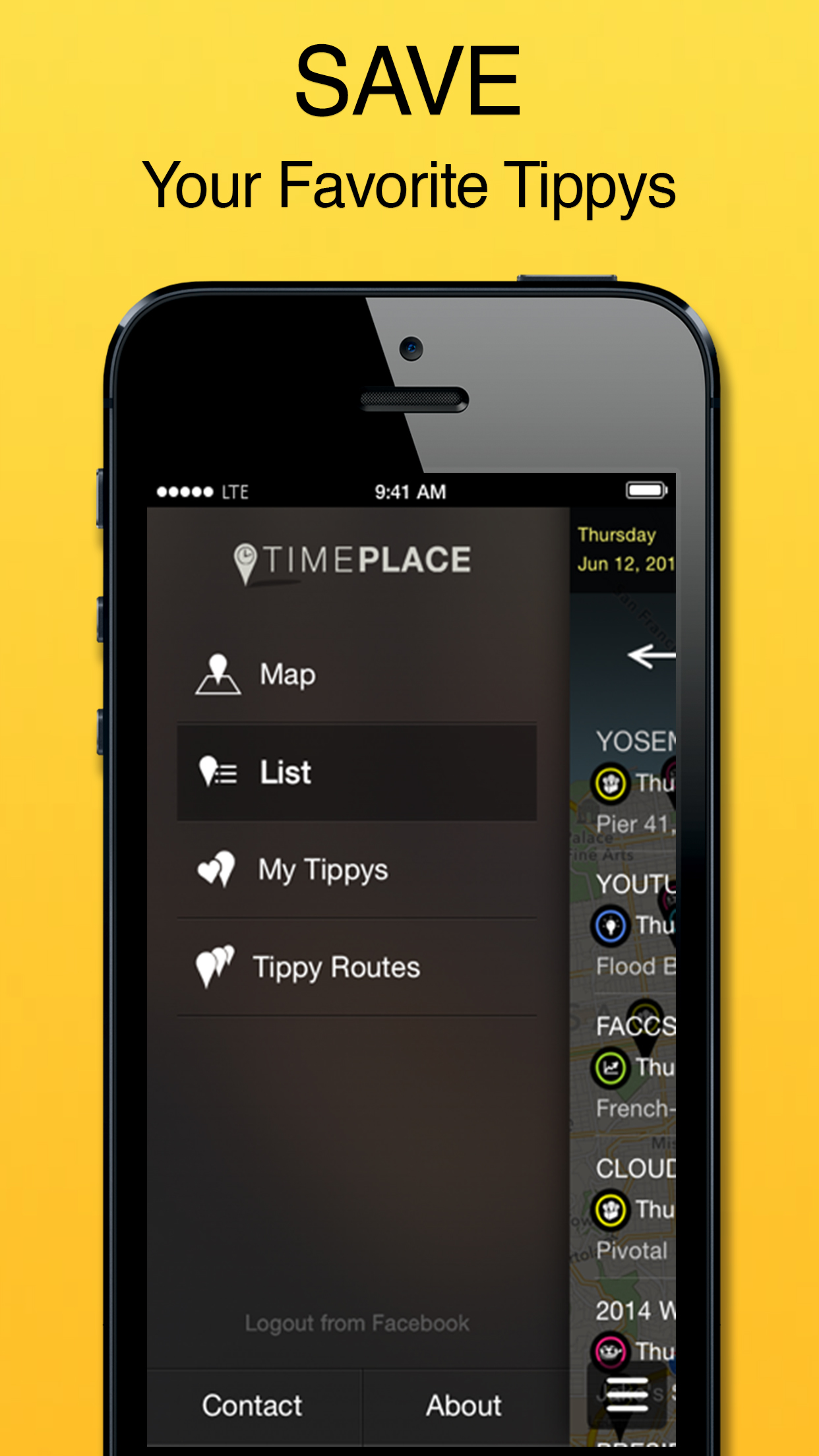 Time Place - Browse the Real World - Search, Discover & Navigate Events, Concerts, Nightlife, Meet-ups or Activities in your city or when planning travel.