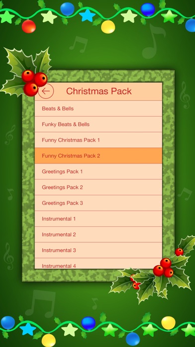 Screenshot #2 pour Holiday Ringtones Festival - Christmas Carols & New Year Ringtones Festival