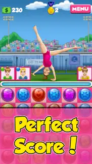 gymnastics girl hero - sports competition game free iphone screenshot 2