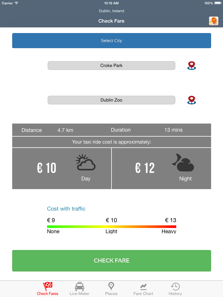 TaxoFare - Ireland