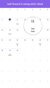 Big Day Event Countdowns - Countdown to Birthdays, Vacations and More screenshot