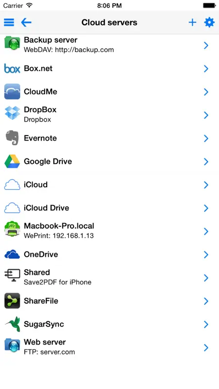 Save2PDF for iPhone screenshot 3 of 5