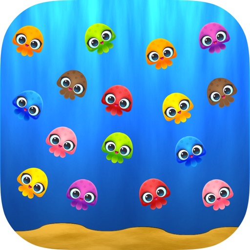 Jellyfish Cute Match Link Mania Soda Saga : 2d Puzzle Game icon