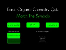 Game screenshot Basic Organic Chemistry Symbols Quiz mod apk