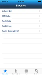 Serbian Radio Pro screenshot #2 for iPhone