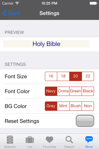 HolyBible K.J.V. Pro screenshot 2