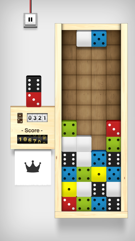 #2. Domino Drop (iOS) 由: Vitalii Zlotskii