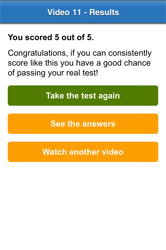 Driving Theory 4 All - Hazard Perception Videos Vol 3 for UK Driving Theory Test - Free screenshot 5