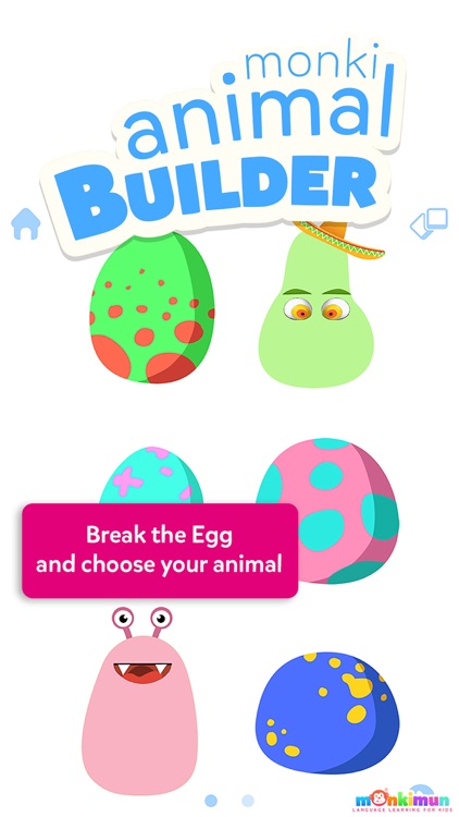 Monki Animal Builder - Language Learning for Kids and Toddlers screenshot-0