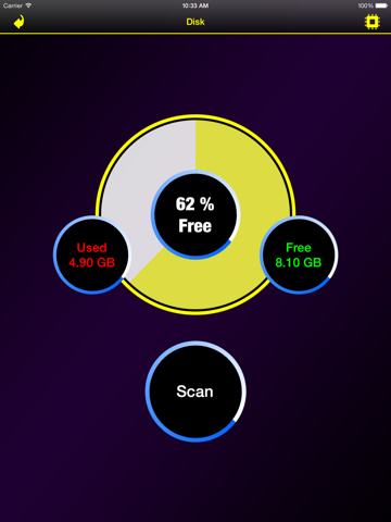 Screenshot #5 pour Memory & Disk Scanner - Check System Information