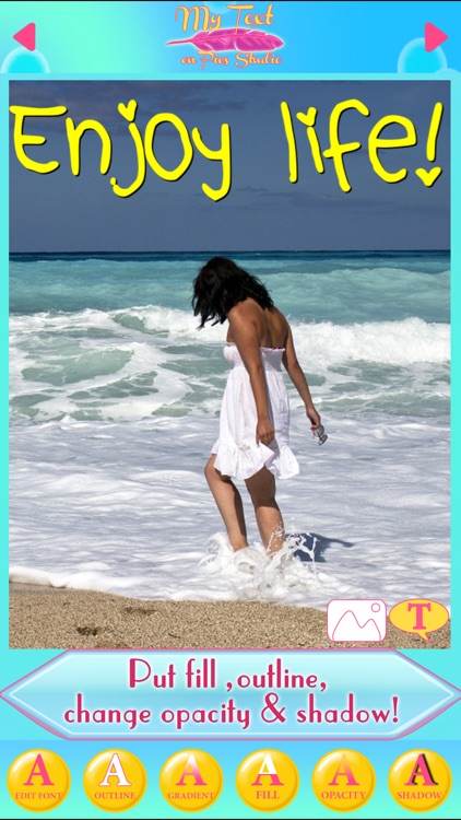 My Text on Pics Studio - Write Fancy Quotes and Messages on your Photos