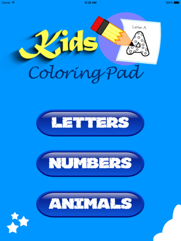 Screenshot #4 pour Kids Coloring Pad ABC