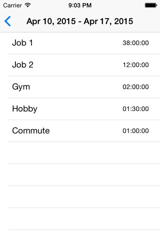 Mobile Time Tracker - Timesheet Manager screenshot 3