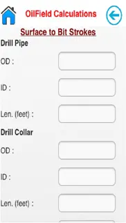 oilfield handycalc lite iphone screenshot 1