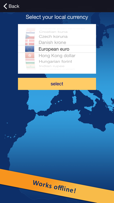 classic currency converter (foreign exchange rates) iPhone screenshot 5 - Finance app