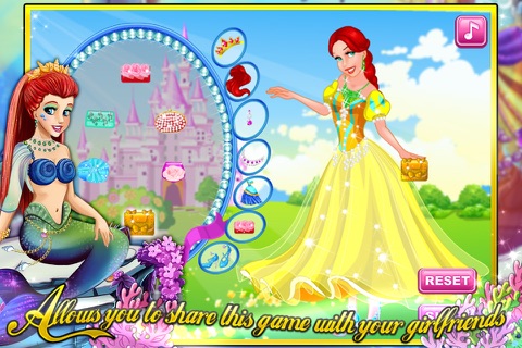 Mermaid princess dressup screenshot 3