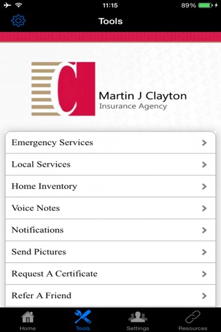 Martin J Clayton Insurance screenshot 3