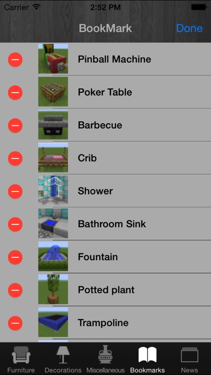 Furniture Guide For Minecraft ( Universal )Free Edition screenshot-4