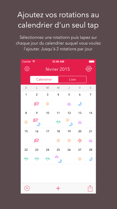 Screenshot #2 pour Shifts – Shift Worker Calendar