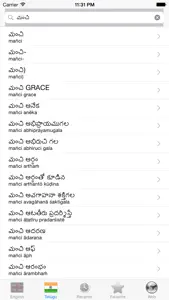 English Telugu best dictionary translation screenshot #5 for iPhone