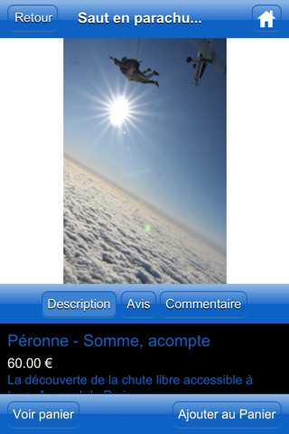 Saut en Parachute screenshot 3