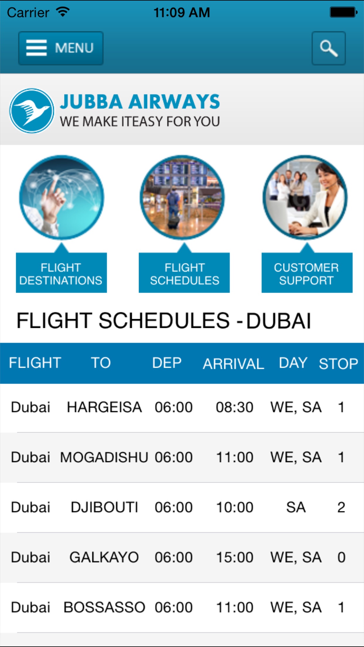 Screenshot 4 of Jubba Airways Free