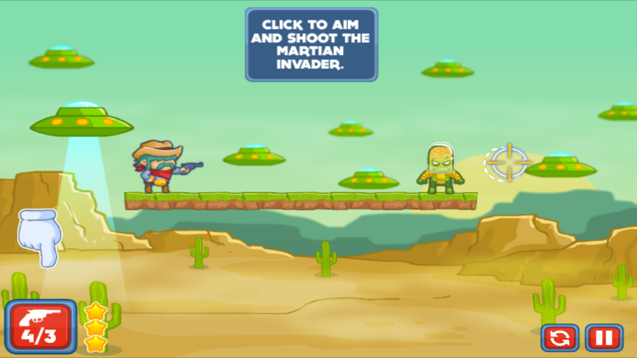 Cowboy vs Martians