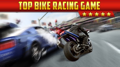 3D Motor-Bike Drag Race: Real Driving Simulator Racing Game Screenshot 1