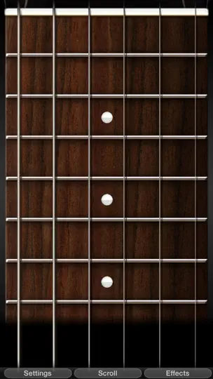 Скриншот PocketGuitar - Virtual Guitar In Your Pocket на iPhone 2