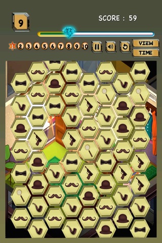 The Great Mystery Detective Puzzle FREE - A Hidden Manor Match Case Game screenshot 2