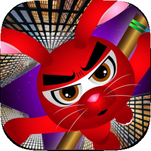 A Mini Ninja Rabbit Race Jump Kick Fun Run Game For Kids iOS App