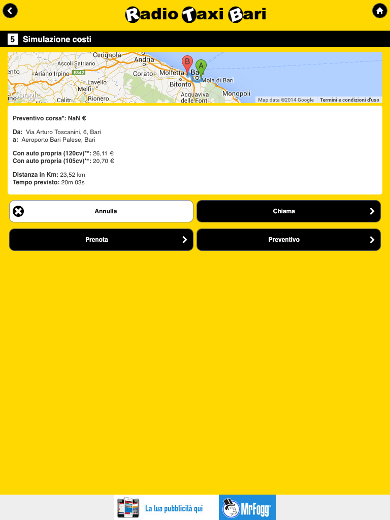 RadioTaxiBari screenshot 6