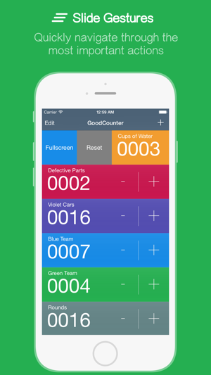 ‎GoodCounter – A Pretty Good Tally Counter Screenshot