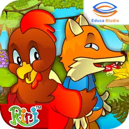 Ayam Jantan dan Rubah Licik - Cerita Anak Interaktif app icon