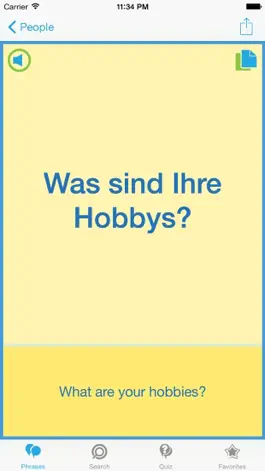 Game screenshot German Phrasebook - Travel in Germany with ease hack