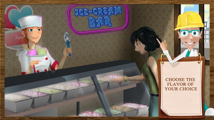 Ice Cream Factory – Make frozen & creamy dessert in this chef cooking kitchen game for kids screenshot-4