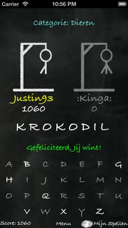 Game screenshot Galgje (Nederlands) apk