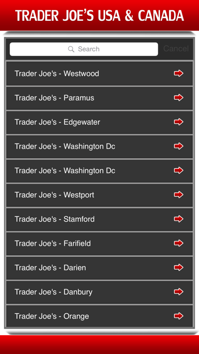 Best App for Trader Joe's Finder Screenshot