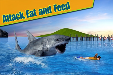 Crazy Shark 3D Sim screenshot 2